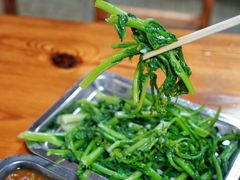 清炒菜心-龙上水现炒生料(柳沙店)