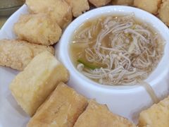 招牌山水豆腐-台山美食一绝阿四台山黄鳝饭(阿四创作店)