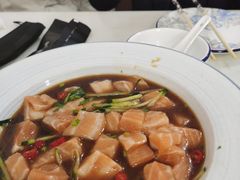捞汁三文鱼-小郭私房菜·海肠捞饭店(学士街店)