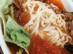 番茄汤牛肉剪刀面-九毛九西北菜(番禺万达店)
