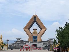 -法门文化景区-合十舍利塔