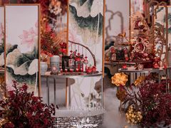 婚宴当天甜品台-也枫·小黄楼(南山路旗舰店)