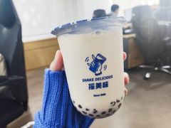 最爱黑糖熔岩鲜奶-摇美味