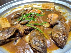 -东来菜馆•手抓海鲜家常菜•海鲜锅贴(鸽子窝店)