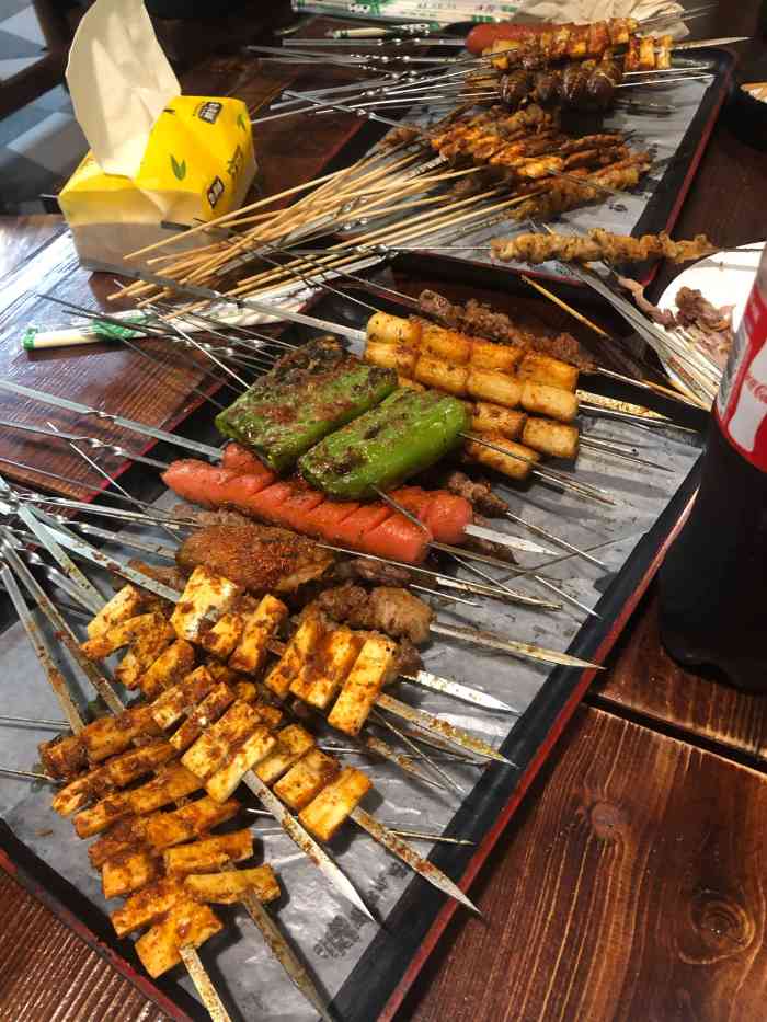 来串门烧烤-"作为经常混迹于万达周边的吃货我,前两天路.