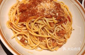 Mushroom Meat Sauce Pasta