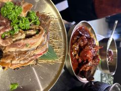 -草家酱蟹炭火烤肉店(珲春南路二店)