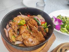 啫啫猪肝煲-小粤楼·怀旧粤菜(万辉国际广场店)