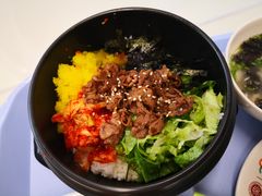 烤牛肉石锅拌饭-北大家园食堂