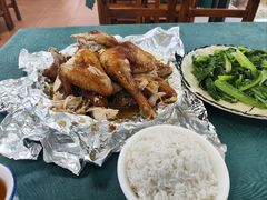 -古榕农庄·桑拿簸箕菜·招牌泥焗鸡(清远长隆店)