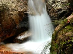牯牛降之大演坑峡谷三-祁门牯牛降观音堂风景区