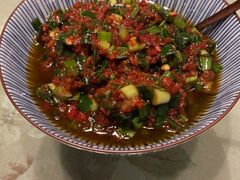 韭菜辣酱-一个勺子新疆锡伯主题私房菜(红墙巷49号院店)
