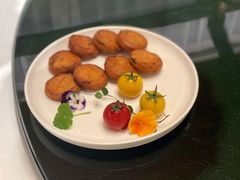 葱油饼佐番茄鹅肝-民国红公馆(老门东店)