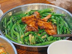 芥兰炒肥叉-农汤老店(顺联公园里店)