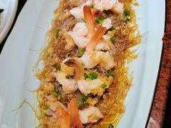金银蒜蒸凤尾虾-绿茶餐厅(蓝色港湾店)