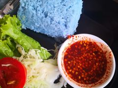-蝶豆花蓝面条