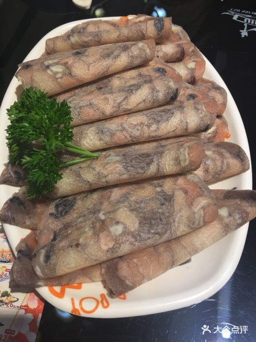 肥牛(鹏瑞利店)-滋补乌鸡卷-菜-滋补乌鸡卷图片-成都美食-大众点评网