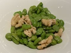 蚕豆拌桃仁-君庭中餐厅(友谊宾馆店)
