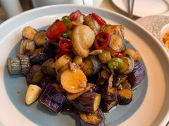 紫山茄拌扇贝-味莊·青岛菜(石老人店)