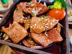 铁板超嫩牛小扒-饭町二郎日式综合茶餐(中安广场店)
