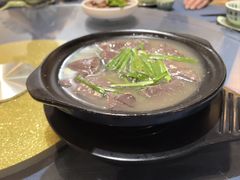 沙姜韭菜猪红-伯乐居茶艺馆(石岐大信店)
