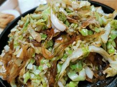 铁板包菜水晶粉-王胖子驴肉火烧(鼓楼店)