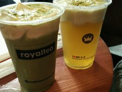 高山奶盐绿茶-喜茶(佛山顺德大良东乐路店)