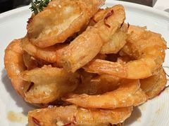 蜜汁酥皮虾-四季民福烤鸭店(王府井灯市口店)