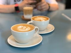 瑰夏卡布奇诺-KYO COFFEE(胶州路店)