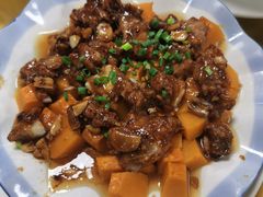 南瓜蒸排骨-如意农庄