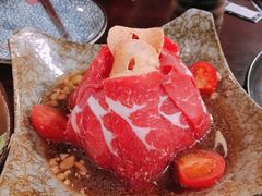 黑毛牛生牛肉沙拉-円满日式居酒屋(蓉花路美食街店)
