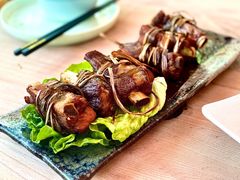 香茅草捆排骨-缘生态云南菜·野生菌庭院餐厅(华侨城店)