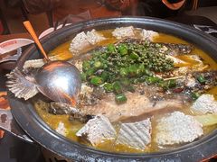 -探鱼·鲜青椒爽麻烤鱼(北京路天河城店)