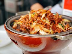 经典葱爆小羔羊肉-悦融·京鲁菜·露台花园(安定门店)