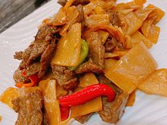 酸笋炒牛肉-美极鲜食坊(宝安南路店)