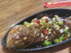 -东来菜馆•手抓海鲜家常菜•海鲜锅贴(鸽子窝店)