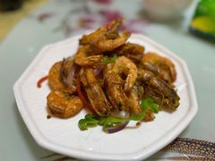 椒盐基围虾-扬州菜在上海(场北广场店)