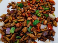 韭菜炒黄金蛹-九大簋家宴(北京路店)