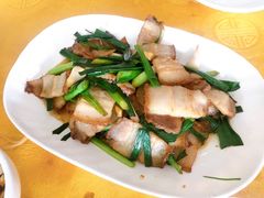 蒜头炒五花肉-深圳柯记餐厅(大望店)