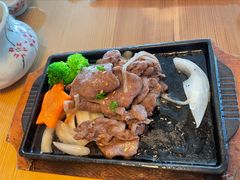 铁板薄烧牛舌套餐-王鼎精致料理铁板烧(世博源店)