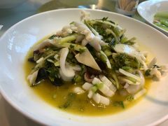 雪菜冬笋炒目鱼-虎哥私房菜(馒头山店)