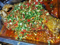洞庭大白刁-廖师傅大蒜炒腊肉(袁家岭店)