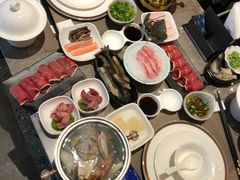餐具摆设-铭门盛宴·艺术海鲜姿造(福田黑金店)