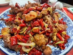 辣子鸡-北大地皖峰饭馆