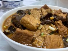 雁莱菌豆腐-翠茗农庄土菜馆