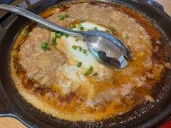 手作蛋蒸肉-大丰收脆鱼(万达江北店)