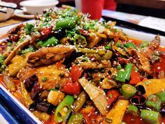 泡椒耗儿鱼-兔槽江湖菜·重庆璧山兔(水围店)