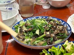 小白菜榛蘑-宝翔羊汤馆