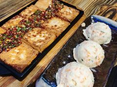 铁板香煎豆腐-花食间餐吧(远大购物中心群力店)