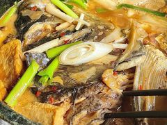 石锅大鱼头-龙井壹号·茶缘山景宴(龙井村店)